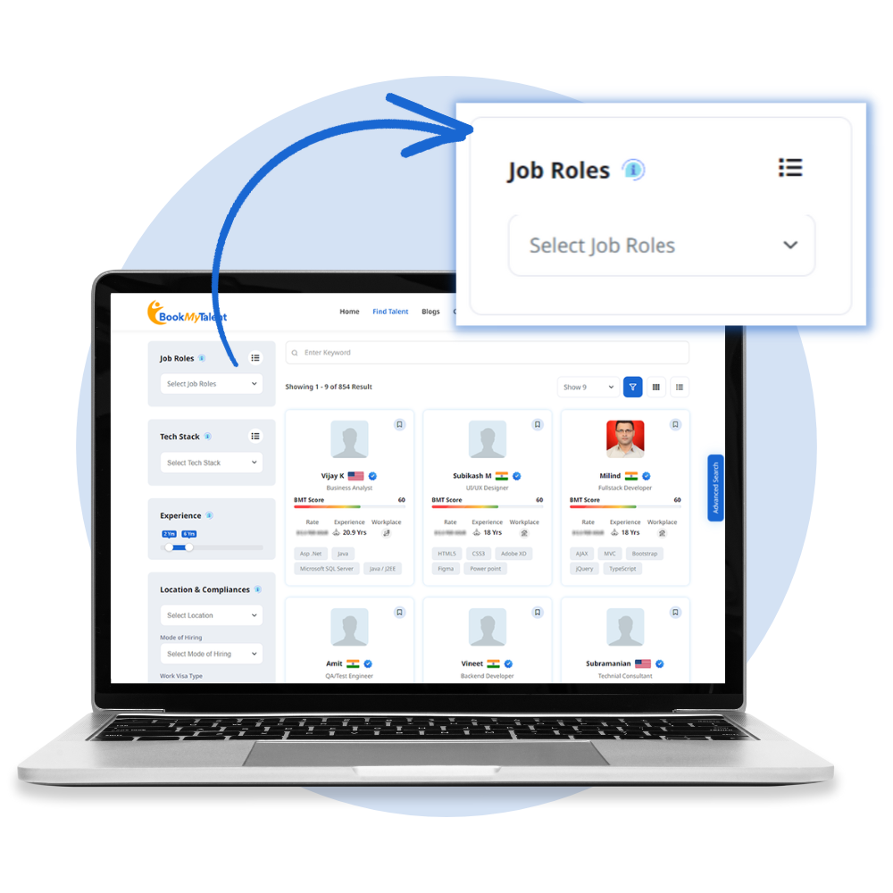 BookMyTalent How To Use BMT